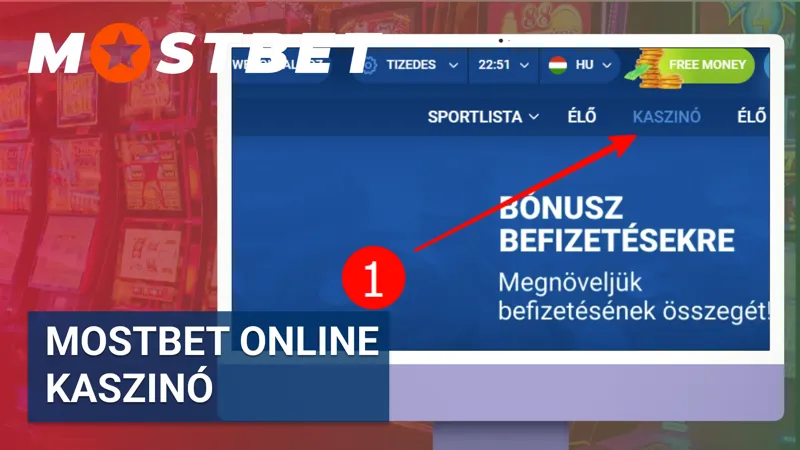 Mostbet kaszinó felület